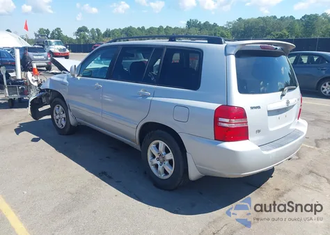 2002 Toyota Highlander Limited z USA, uszkodzony, nr VIN JTEGF21A720071176